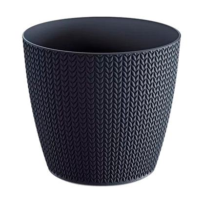 Maceta Wheaty 5,4l., Dimensiones (mm) 218x218x193, Color Antracita