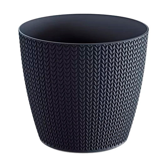 Maceta Wheaty 5,4l., Dimensiones (mm) 218x218x193, Color Antracita