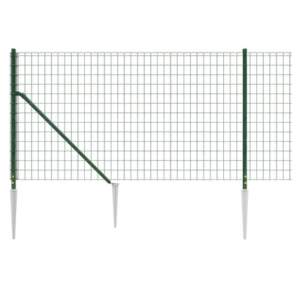 Cerca De Alambre Con Pinchos De Anclaje Verde 0,8x25 M / Vetonek_4