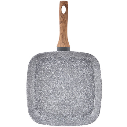 Sartén Asador 28x28cm Aluminio Forjado, Apta Para Inducción, Colección Daimiel