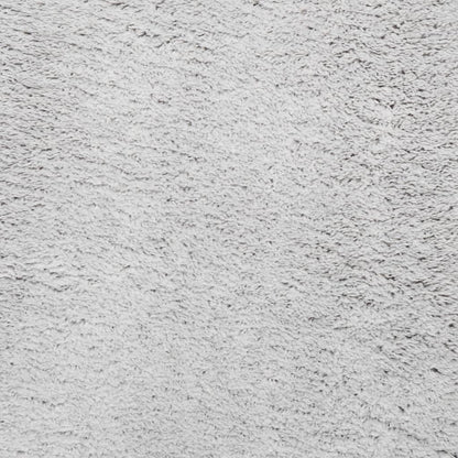Alfombra De Pelo Corto Suave Lavable Huarte Gris Ø 160 Cm / Vetonek_4