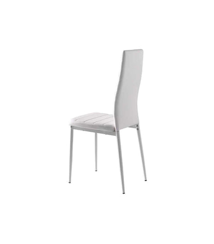 Conjunto Mesa Y 4 Sillas Alma En Blanco._2