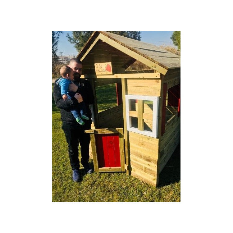 Casita De Madera Masgames Fresita Xl._4