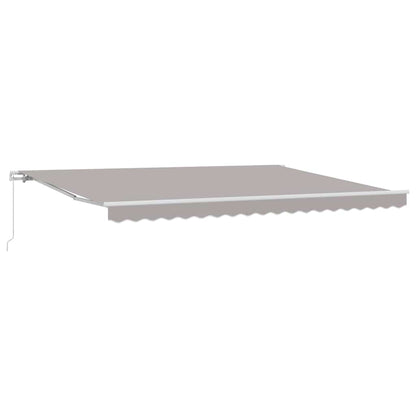 Toldo Retráctil Gris Claro 450 X 300 X 165 Cm_0