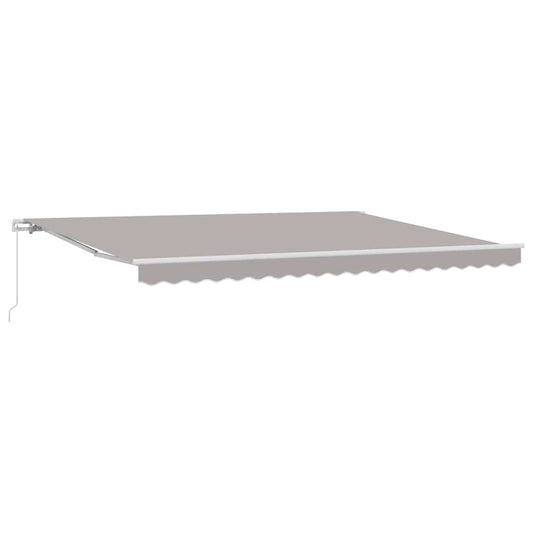Toldo Retráctil Gris Claro 450 X 350 X 165 Cm_0