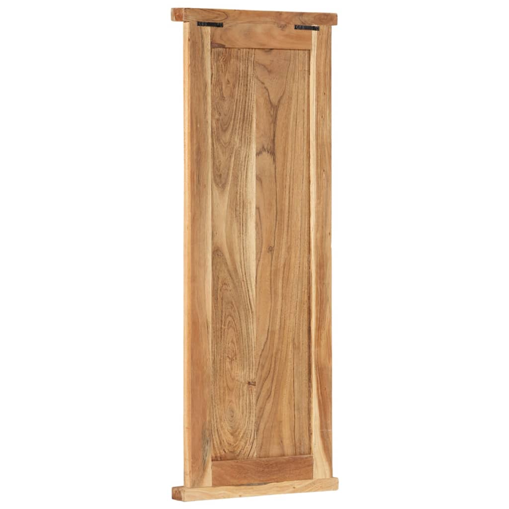 Percheros 2 Unidades Madera Maciza De Acacia 38x100 Cm_2