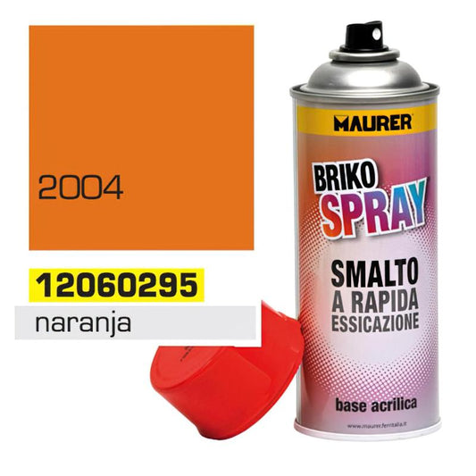 Spray Pintura Naranja Puro 400 Ml._0