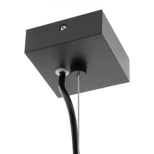 Kit Suspensión Cuadrado Negro, 80x80mm_0