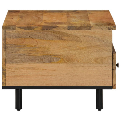 Mesa De Centro De Madera Maciza Mango 80x54x40 Cm_4