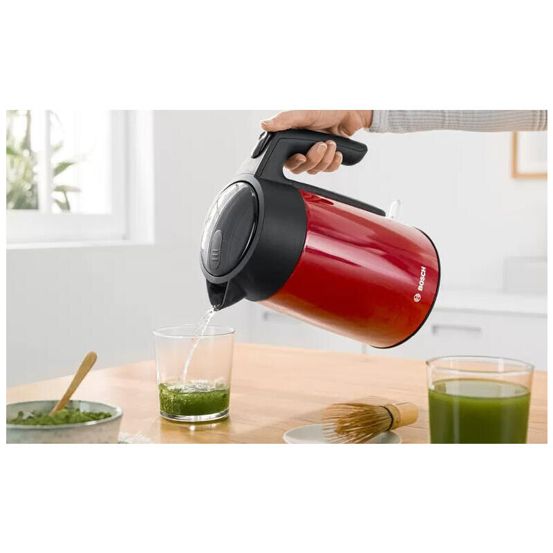 Hervidor De Agua Bosch Twk 7l464, 2400 W, 1.7 L Rojo_1
