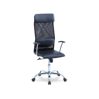 Silla De Oficina Neil Tejido, Cromado, 64 X 119 X 64_0