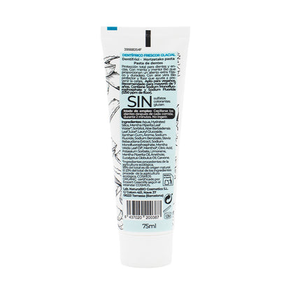 Dentífrico frescor Glacial NaturaBio 75 ml