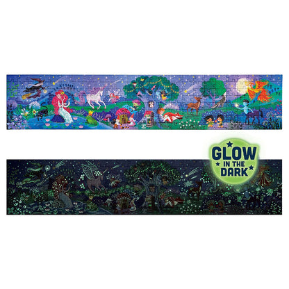 Puzzle Fluorescente 200pzas Magic Forest Hape_2