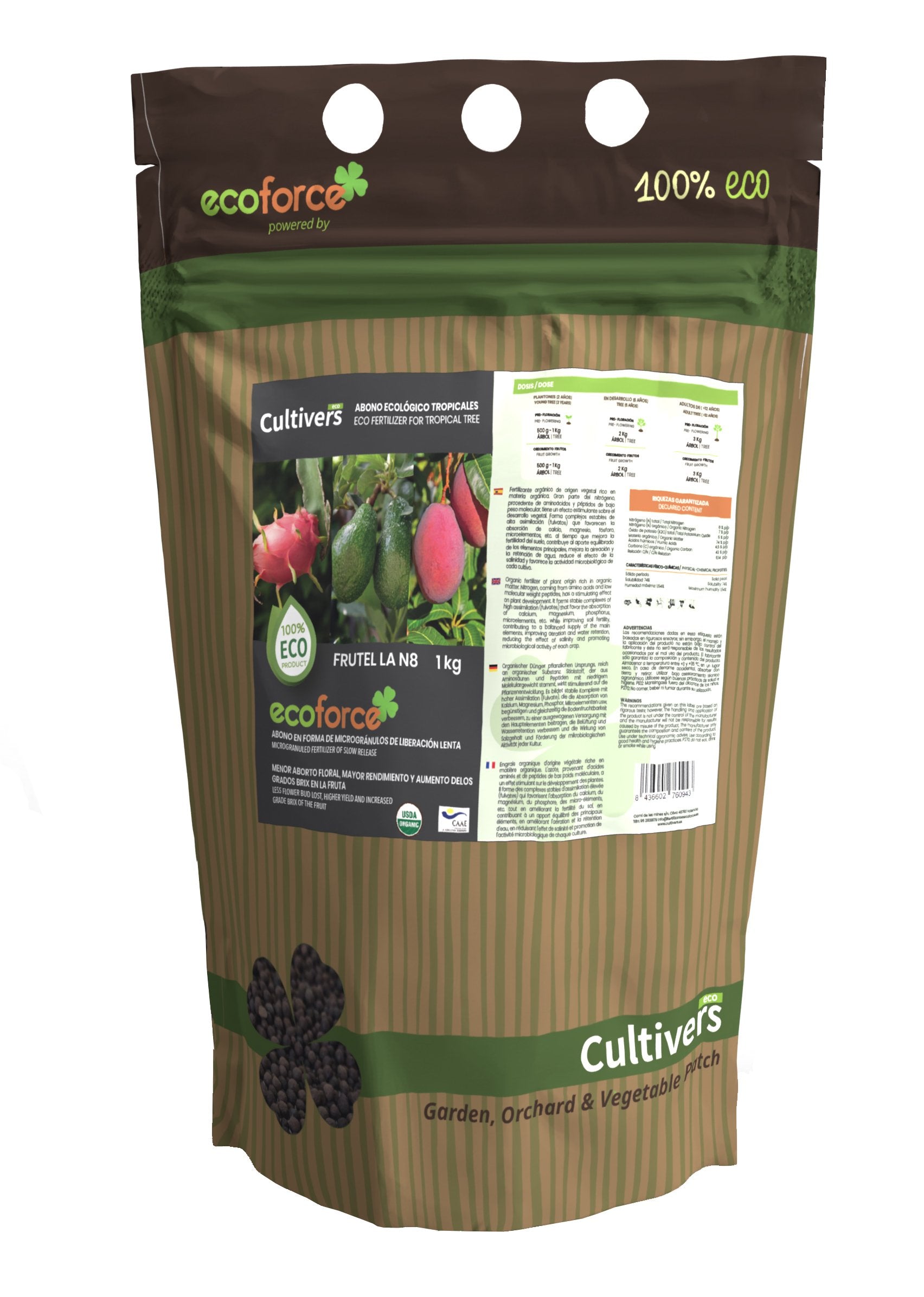 Abono Tropicales Ecológico Cultivers 2x1kg_0