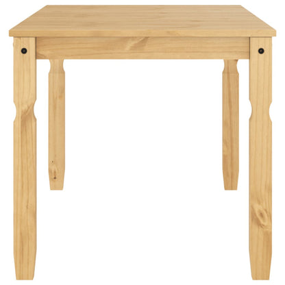 Mesa De Comedor Corona Madera Maciza De Pino 160x80x75 Cm_3