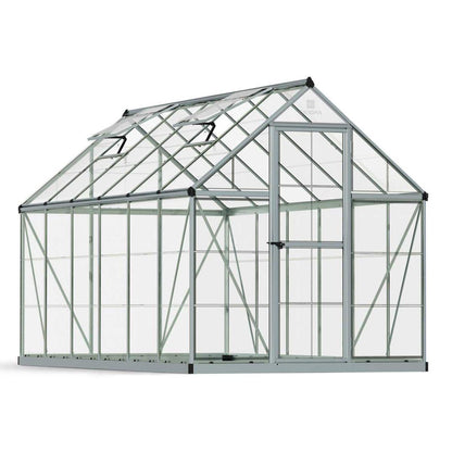 Invernadero Harmony 370x185x208 cm plateado Canopia by Palram