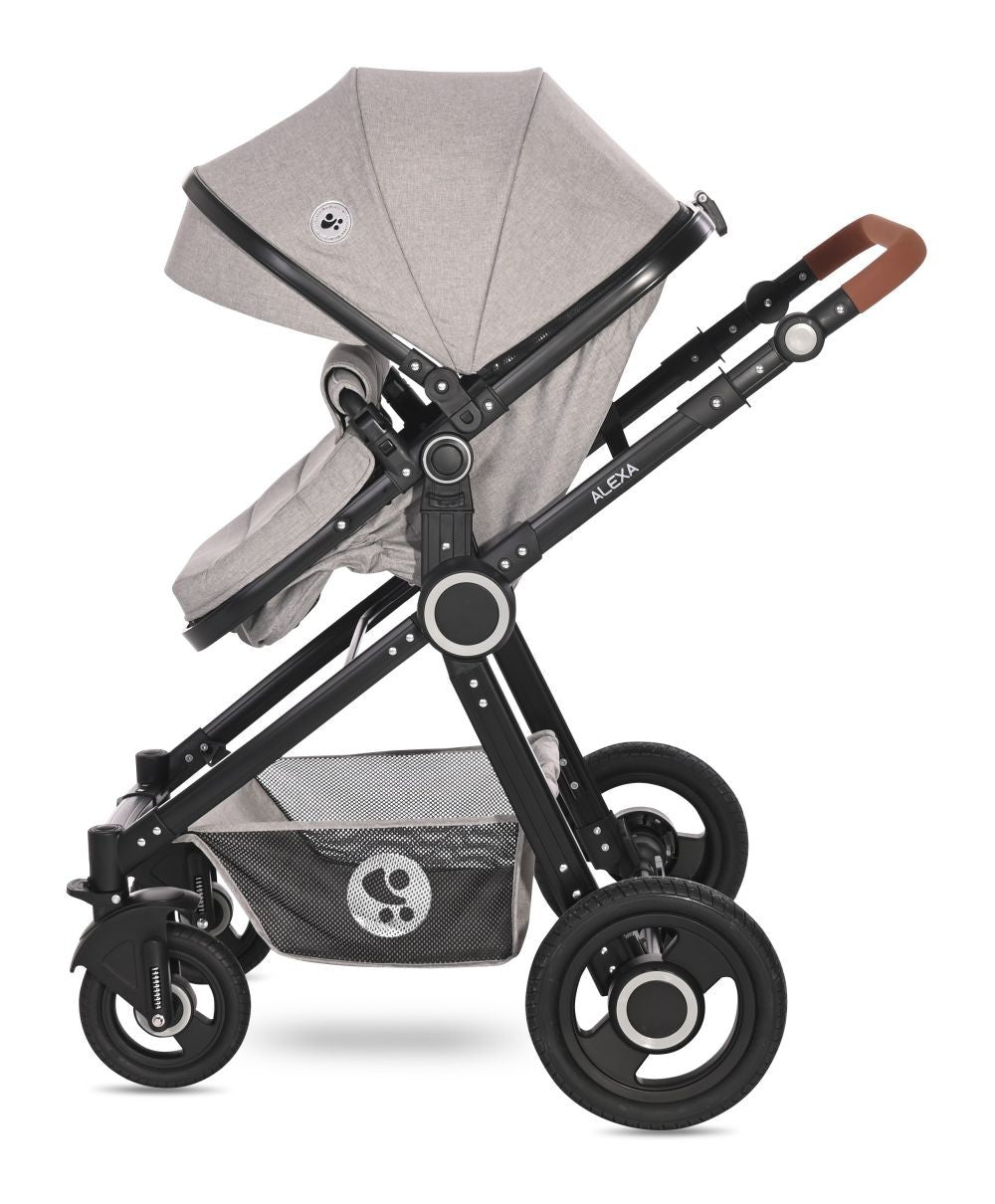Carrito De Bebé Trío Alexa Grey Elephants_3