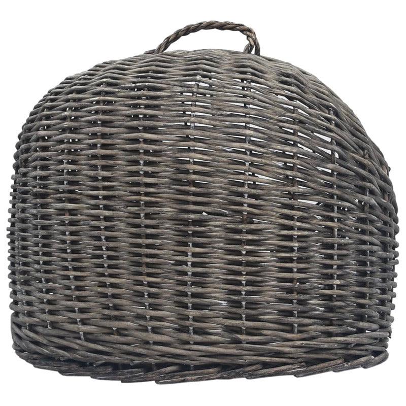 Vidaxl Transportín Para Gatos Sauce Natural Gris 45x35x35 Cm_5