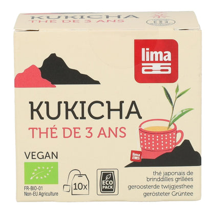 Té kukicha 3 años ECO Lima 10 sobres