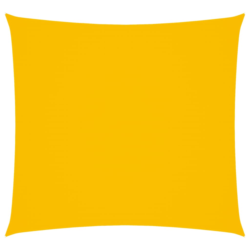 Toldo De Vela Cuadrado Tela Oxford Amarillo 6x6 M_0