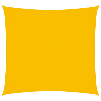 Toldo De Vela Cuadrado Tela Oxford Amarillo 6x6 M_0