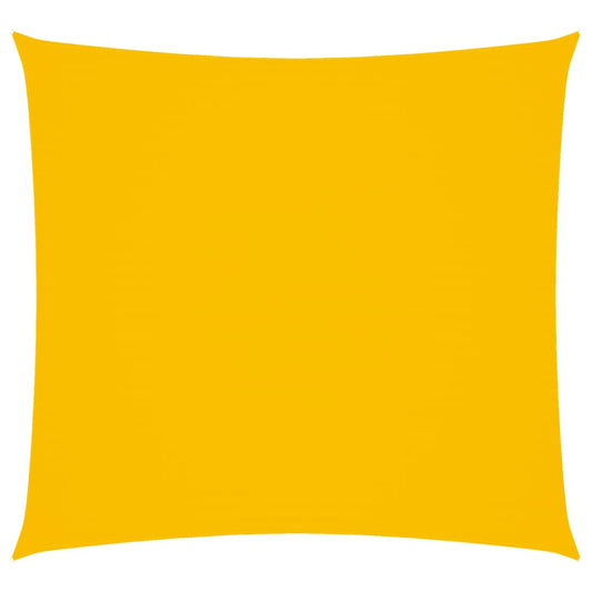 Toldo De Vela Cuadrado Tela Oxford Amarillo 6x6 M_0