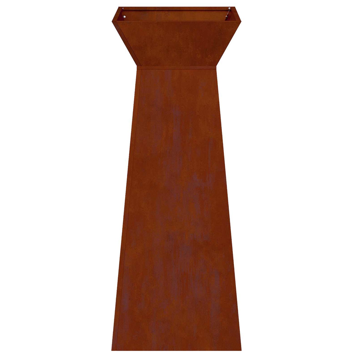 Maceta Pilar Plateado 40 X 40 X 100 Cm_5