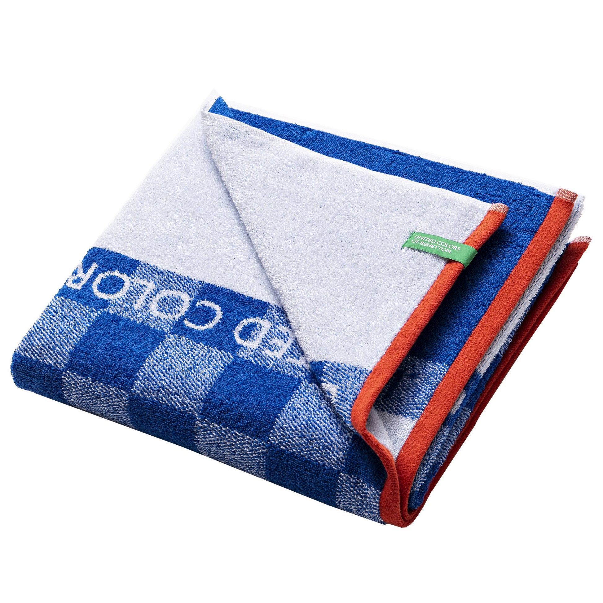 Toalla De Playa De Niño 70x140cm 450gsm 100% Algodón Azul Cuadros Kids_3