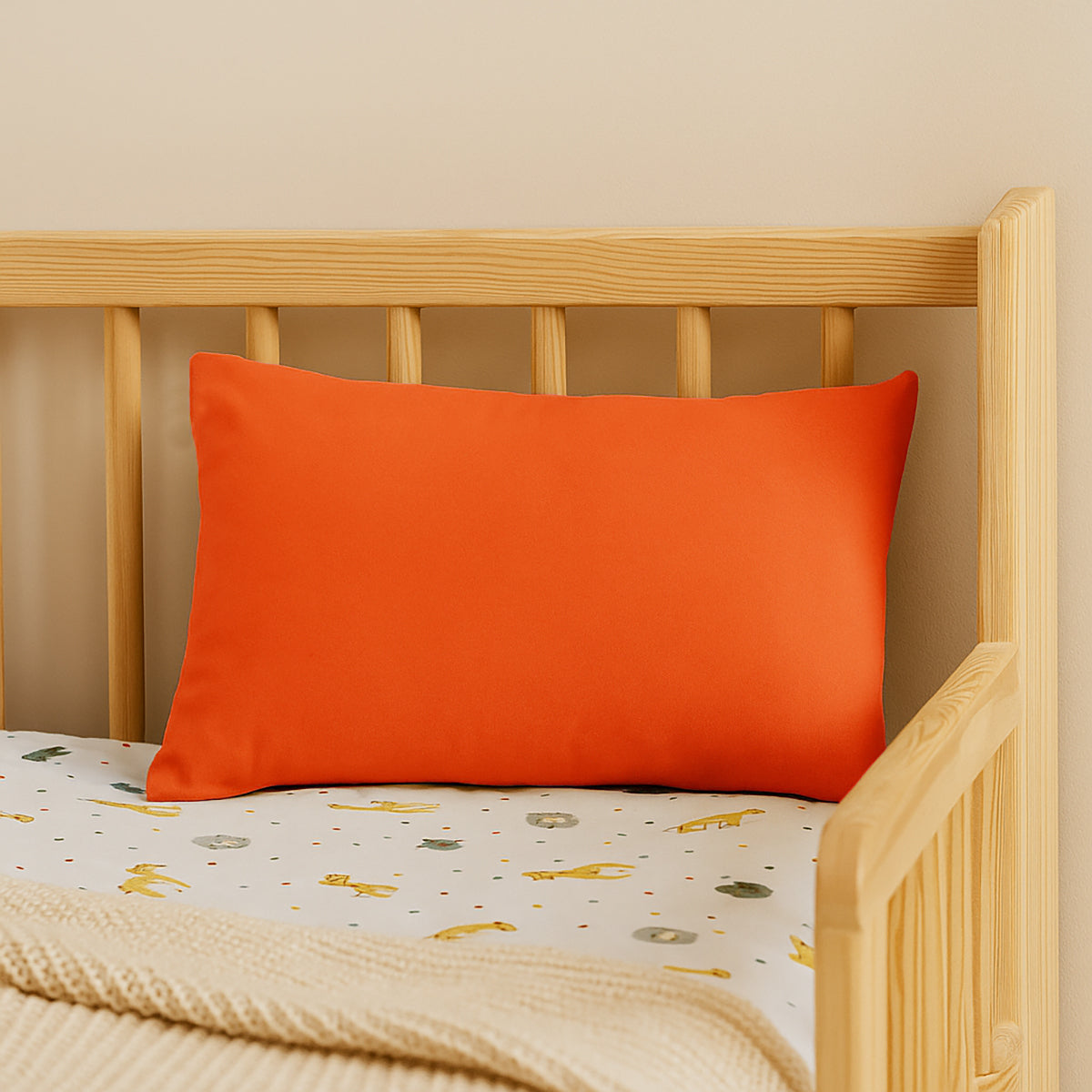 Cojín Rectangular De Algodón Orgánico Fresa_5