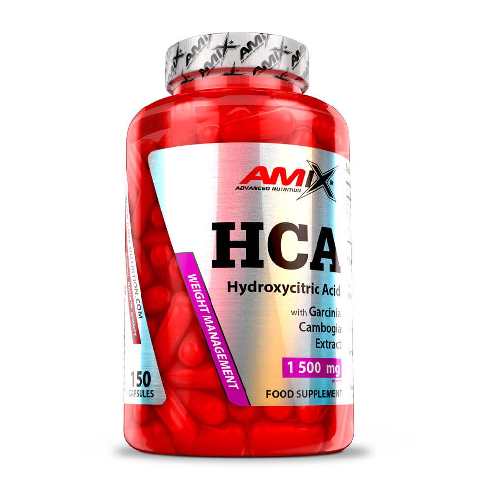 Hca 1500mg (garcinia Cambogia) - 150 Cápsulas - Inhibidores De Apetito - Amix Nutrition_0