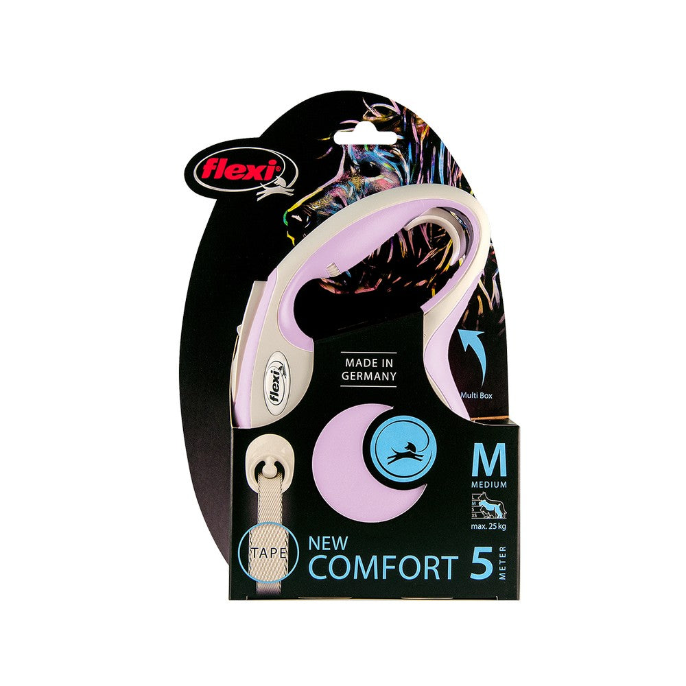 Correa Para Perros Flexi New Comfort Rosa Talla Xs (3 M)_0