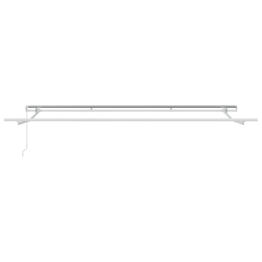 Toldo Retráctil Beige 400 X 300 Cm Poliéster Y Aluminio_0