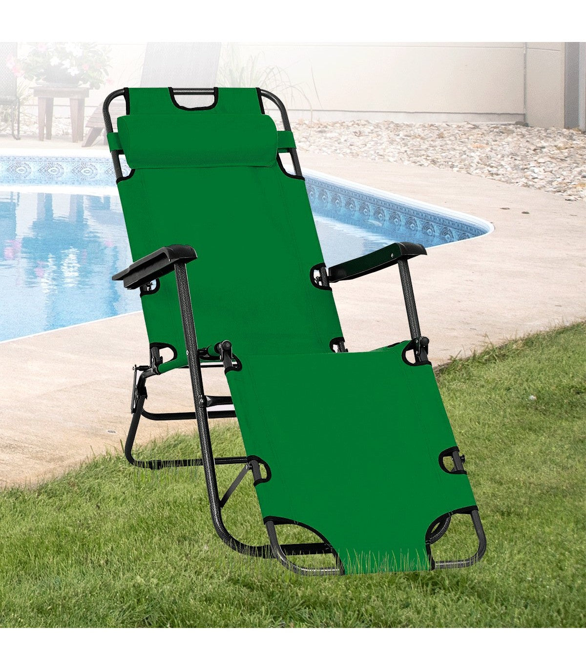 Tumbona Plegable Con Respaldo Reclinable_1