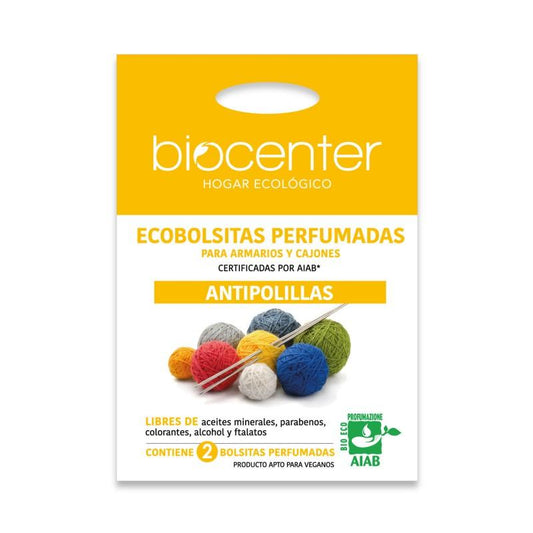 Bolsitas ecológicas armario Antipolillas 2 ud