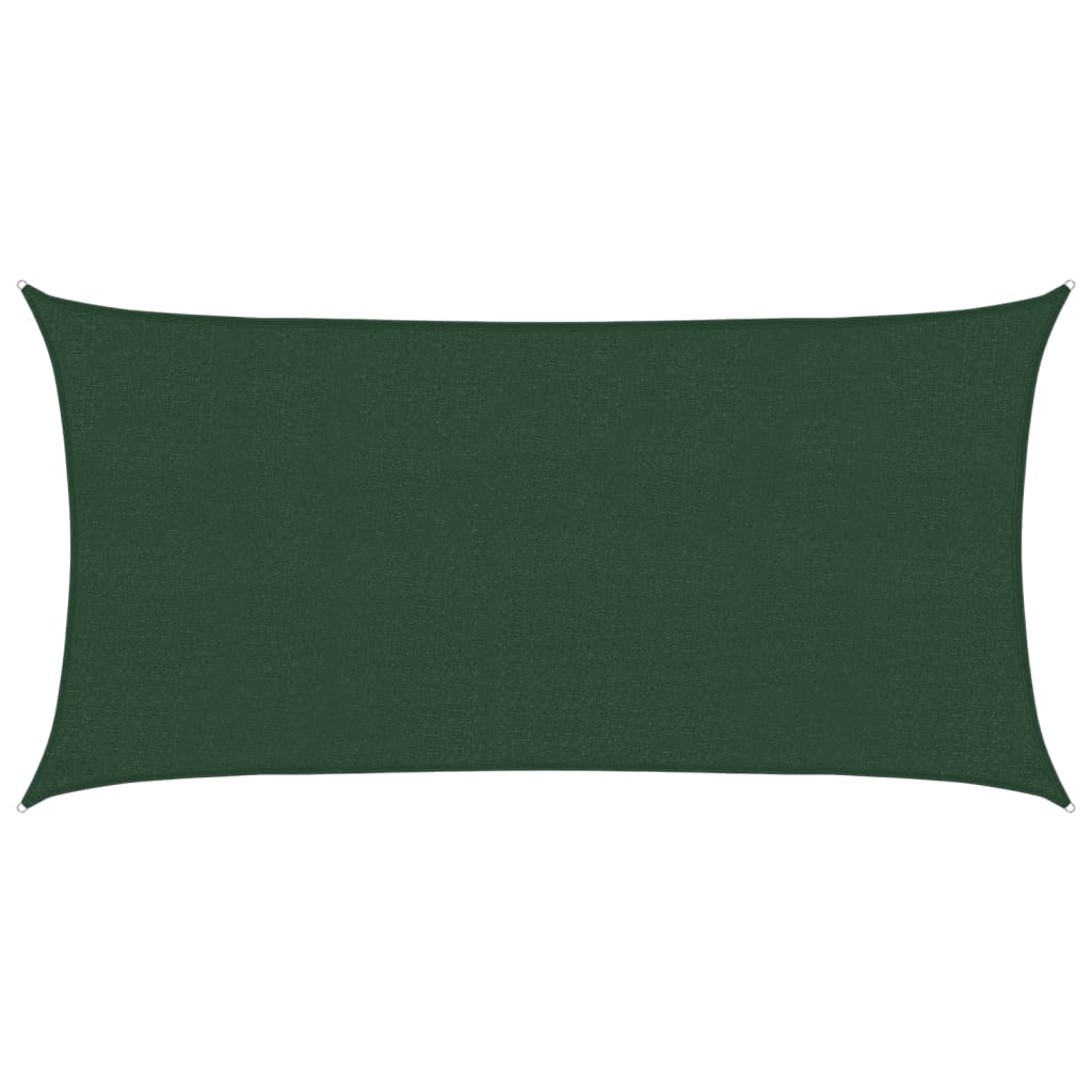 Toldo De Vela Verde Oscuro Hdpe 160 G/m² 2x3,5 M_0