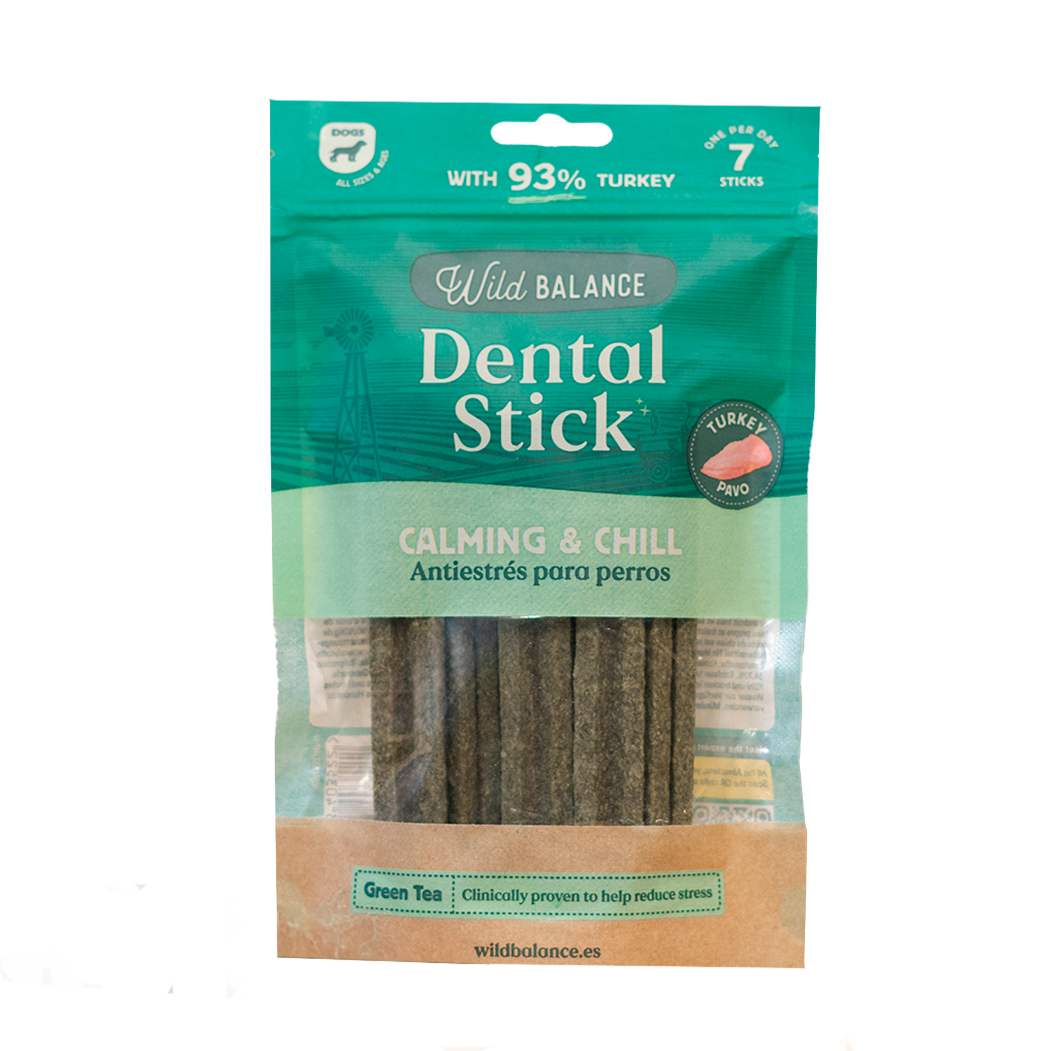 Stick Dental Calming Antiestrés Wild Balance 7 uds.