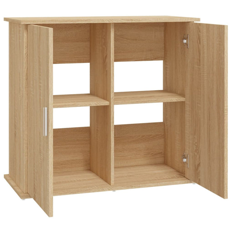Vidaxl Soporte Para Acuario De Roble Sonoma 81x36x73 Cm De Madera De Ingeniería_5