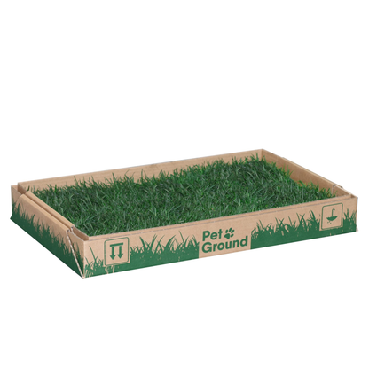Petground, Parque Para Conejos, Casa De Césped Natural S: 62 X 40 Cm_1