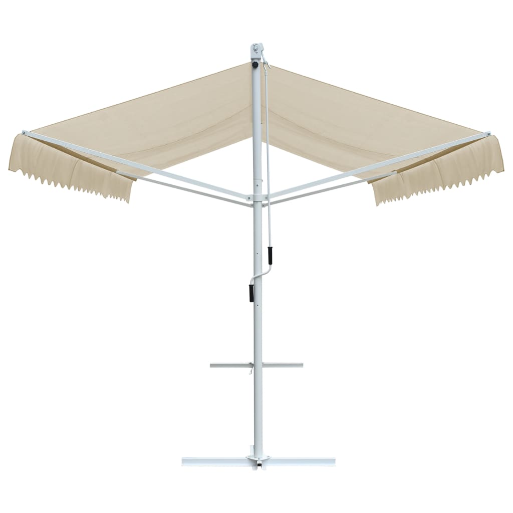 Toldo De Pie Independiente Color Crema 500x300 Cm_2