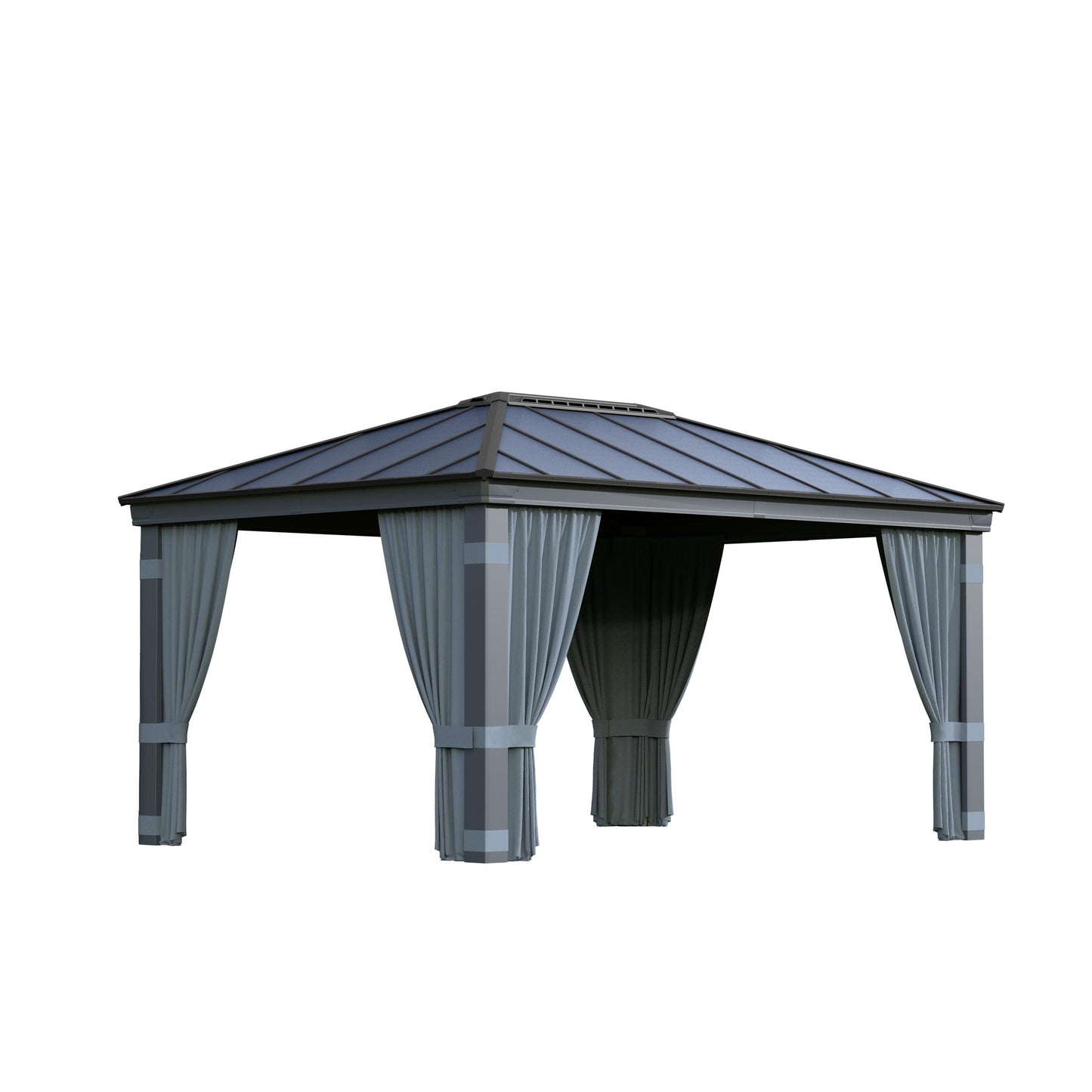 Set Cortinas para gazebo cenador Dallas 360x843 cm Canopia by Palram