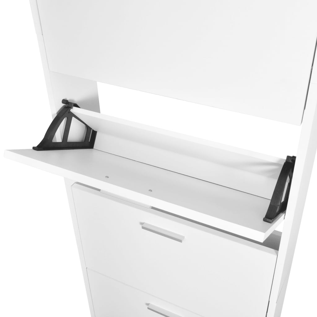 Mueble Zapatero Blanco Con 5 Compartimentos / Vetonek_3