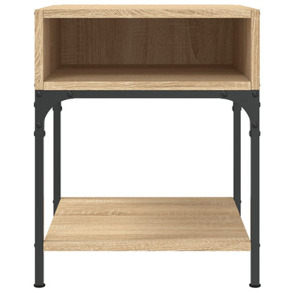 Mesitas Noche 2 Uds Madera Ingeniería Roble Sonoma 40x41x50 Cm_3