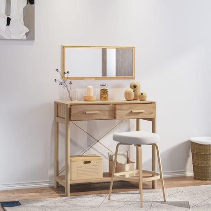 Mesa Consola De Madera Contrachapada 82x38x75 Cm_1