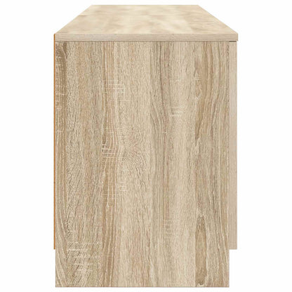 Armario De Almacenamiento Para Cama Alta 2 Uds. Roble Sonoma_5
