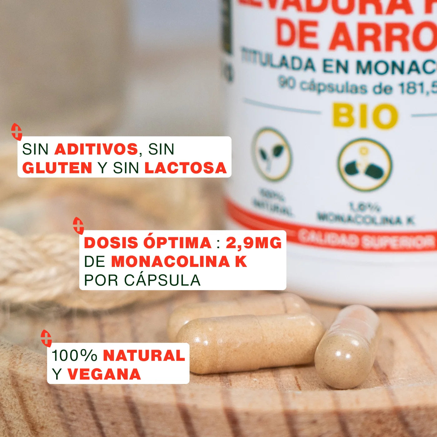 Levadura Roja De Arroz Bio | 90 Cápsulas_2