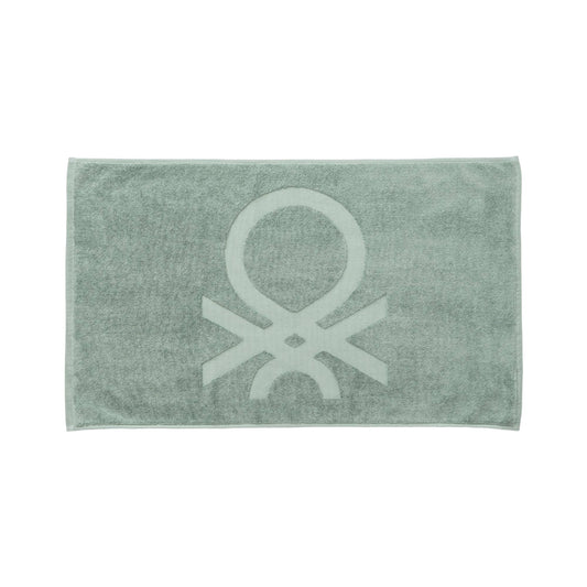 Alfombra De Baño 50x80cm 1000gsm 100% Algodon C/ Logo Bordado Verde Core Benetton_0