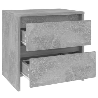 Mesitas De Noche 2 Uds Madera De Ingeniería Gris Hormigón_3