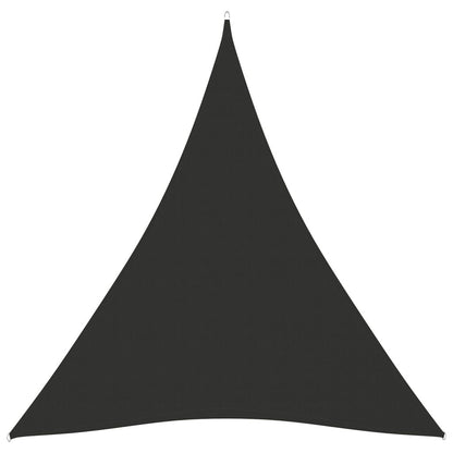Vidaxl Toldo De Vela Triangular Tela Oxford Gris Antracita 4x5x5 M_1