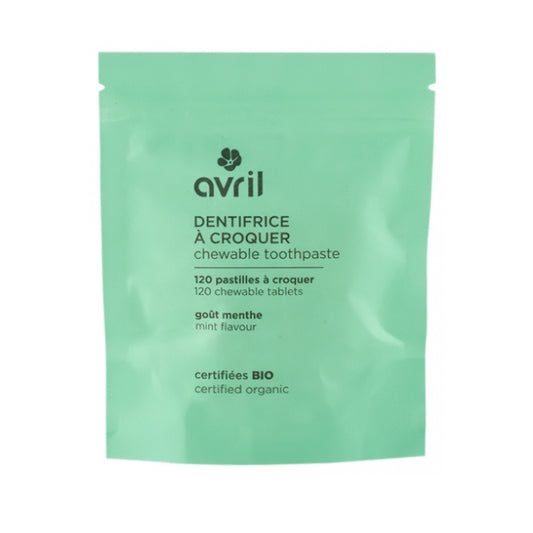 Pasta de dientes masticable, Avril, 120 comprimidos