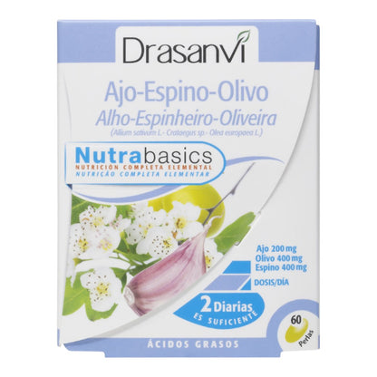 Ajo Espino Olivo 500 Mg Nutrabasics 60 Perlas_0